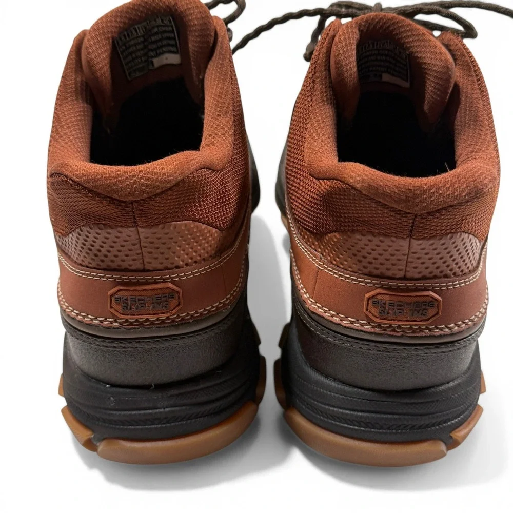 John Deere Skechers Slip-ins Waterproof Duck Boots Mens 8.5‎ Brown 256026 NWOB